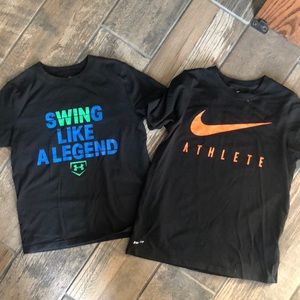 Nike & Under Armour T shirts